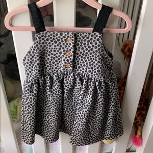 Black and Grey Dress